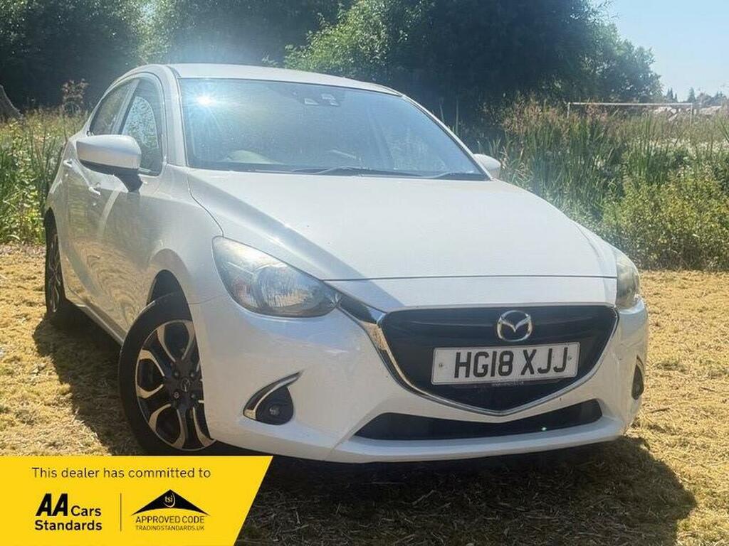 Mazda 2 1.5 Skyactiv-g Sport Nav Hatchback Aut HG18XJJ White