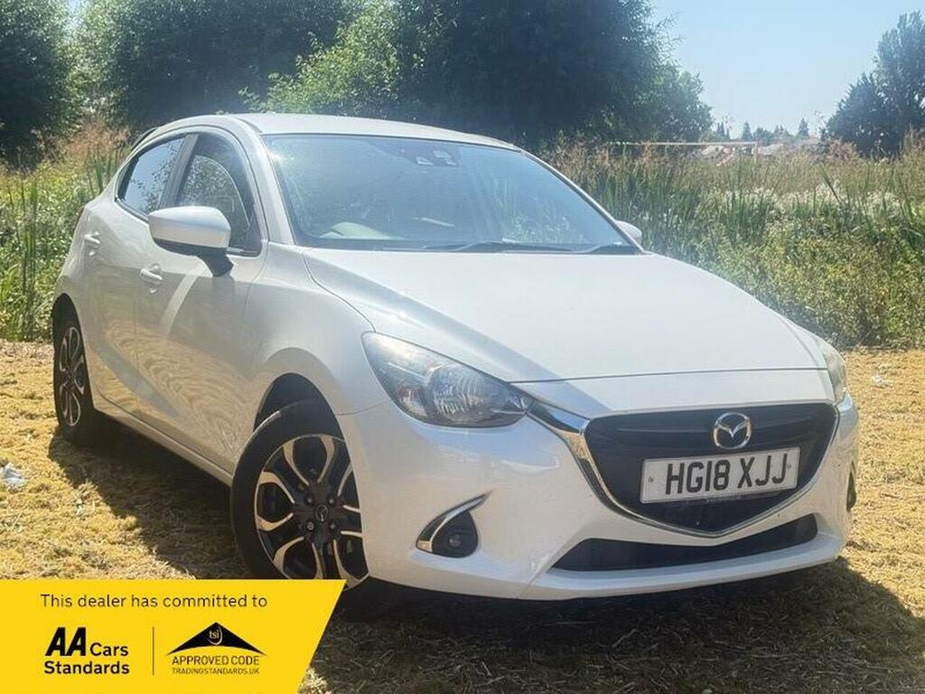 Mazda 2 1.5 Skyactiv-g Sport Nav Hatchback Aut HG18XJJ White #5
