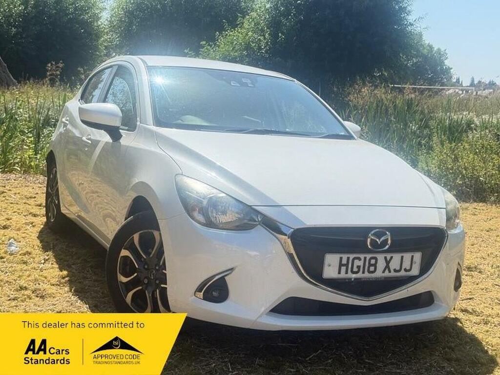 Mazda 2 1.5 Skyactiv-g Sport Nav Hatchback Aut HG18XJJ White #3