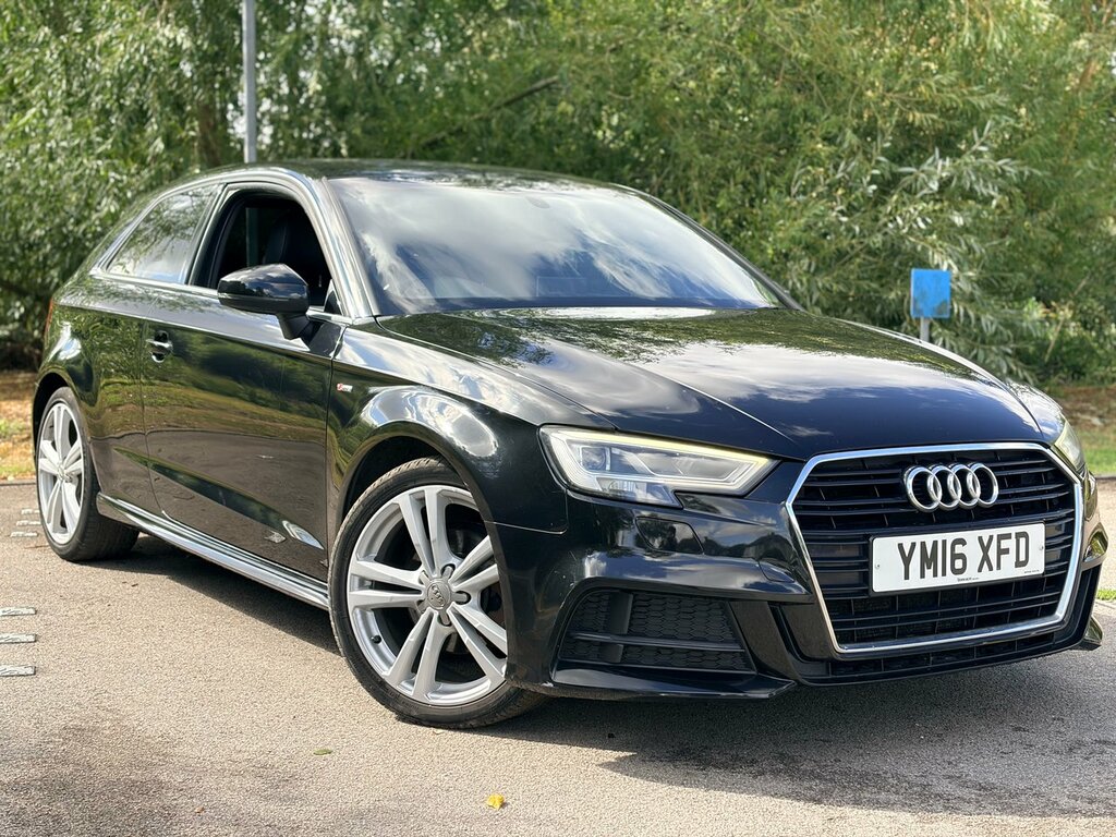 Audi A3 1.4 Tfsi Cod S Line Hatchback Eu YM16XFD Black #2