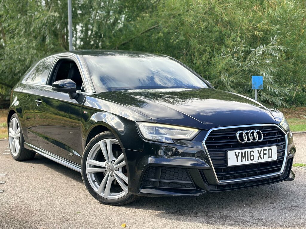 Audi A3 1.4 Tfsi Cod S Line Hatchback Eu YM16XFD Black #4