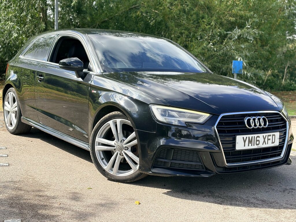 Audi A3 1.4 Tfsi Cod S Line Hatchback Eu YM16XFD Black #3