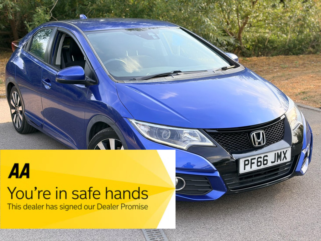 Honda Civic 1.4 I-vtec Se Plus Hatchback Blue