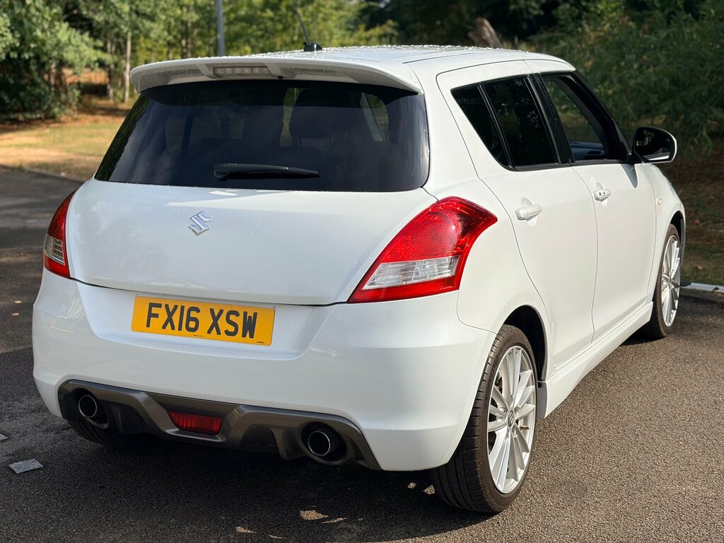Suzuki Swift Hatchback White #21