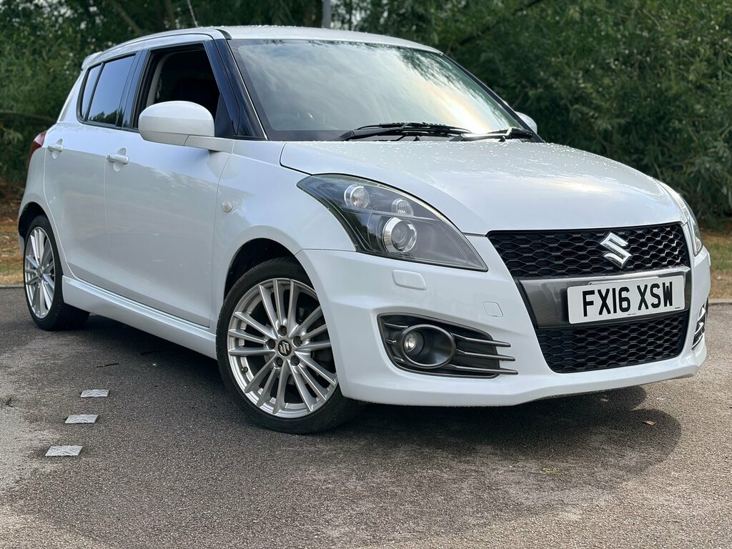 Suzuki Swift Hatchback White #2