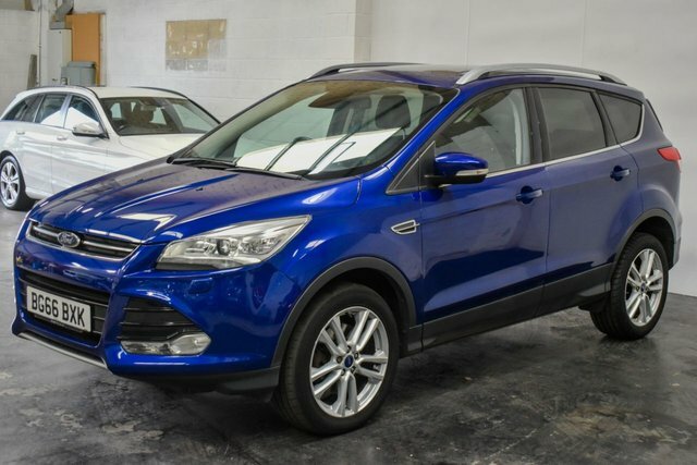 Ford Kuga 2.0 Tdci Titanium X Suv Powershift Awd BG66BXK Blue #5