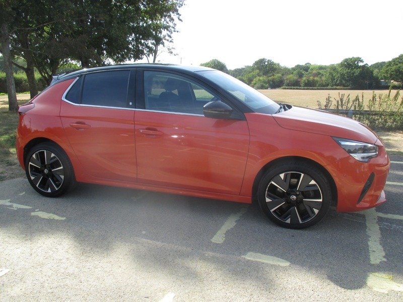 Vauxhall Corsa Elite Nav SK70XFY Orange #3