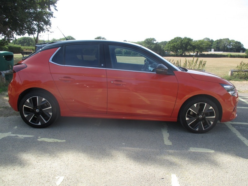 Vauxhall Corsa Elite Nav SK70XFY Orange #4