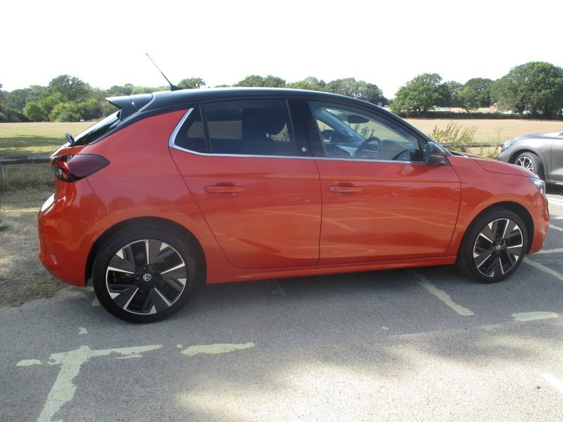 Vauxhall Corsa Elite Nav SK70XFY Orange #5