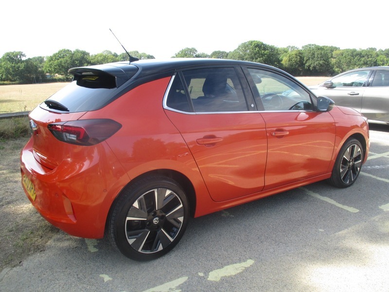 Vauxhall Corsa Elite Nav SK70XFY Orange #6