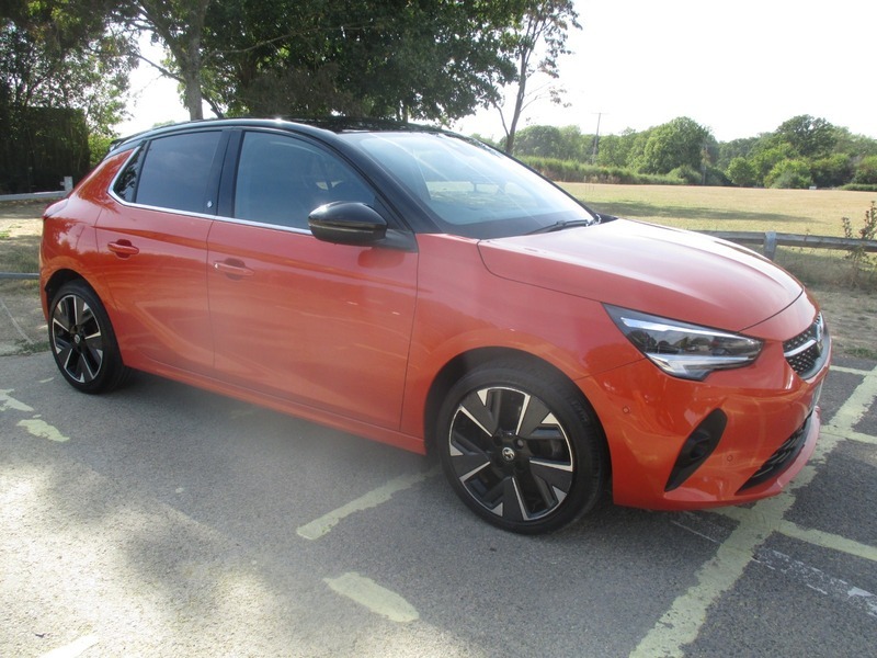 Vauxhall Corsa Elite Nav SK70XFY Orange #2