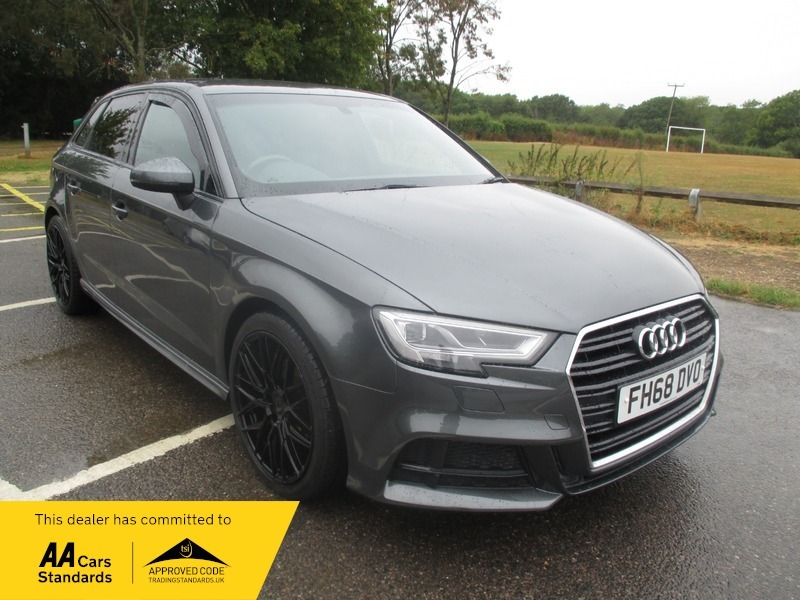 Audi A3 Sportback Tfsi S Line Grey
