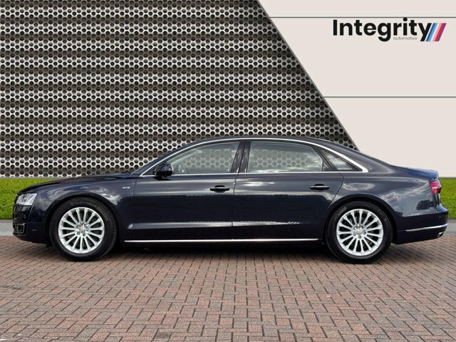 Audi A8 6.3 W12 Saloon Tiptronic Quattro Euro 6 KW66OFD Blue #6