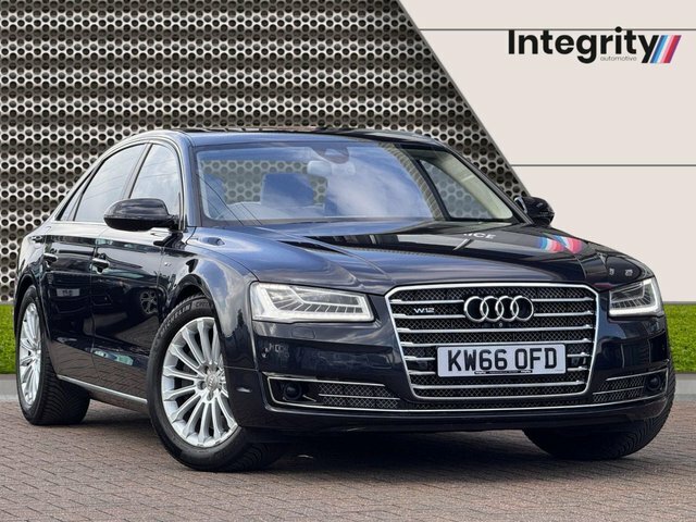 Audi A8 6.3 W12 Saloon Tiptronic Quattro Euro 6 Blue