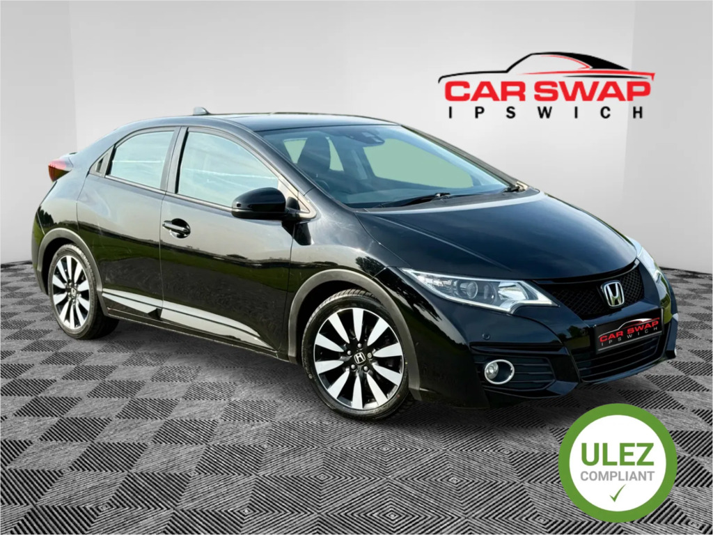 Honda Civic 1.8 I-vtec Se Plus Navi Hatchback Man Black