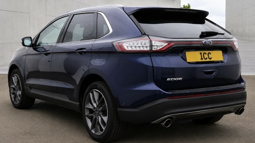 Ford Edge Suv 2.0 Tdci Titanium 2016 Blue #2