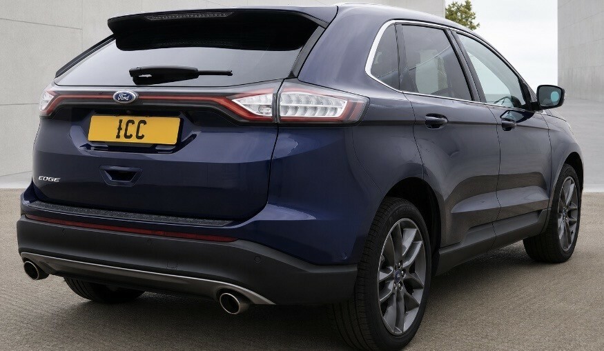 Ford Edge Suv 2.0 Tdci Titanium 2016 Blue #4