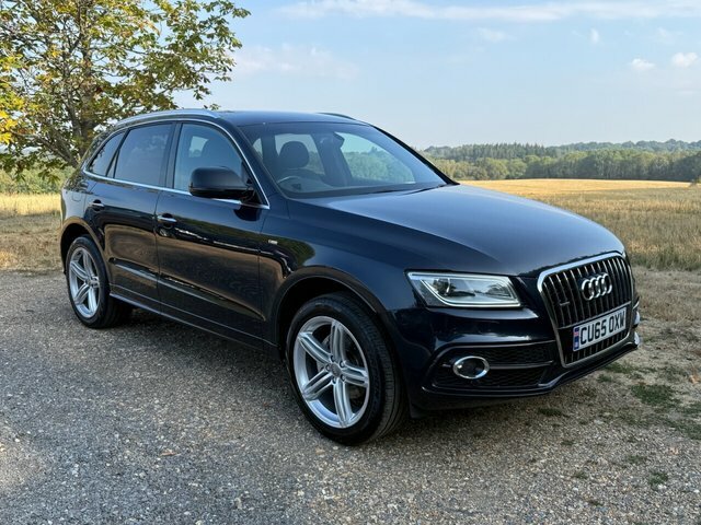 Audi Q5 2016 2.0 Tdi S Line Plus Suv S Tronic Q Blue