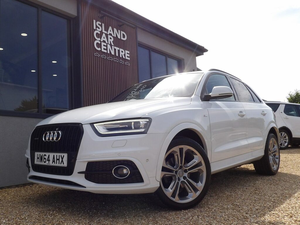 Audi Q3 Estate Special Edition 2.0 Tdi Quattro S Line Plus White