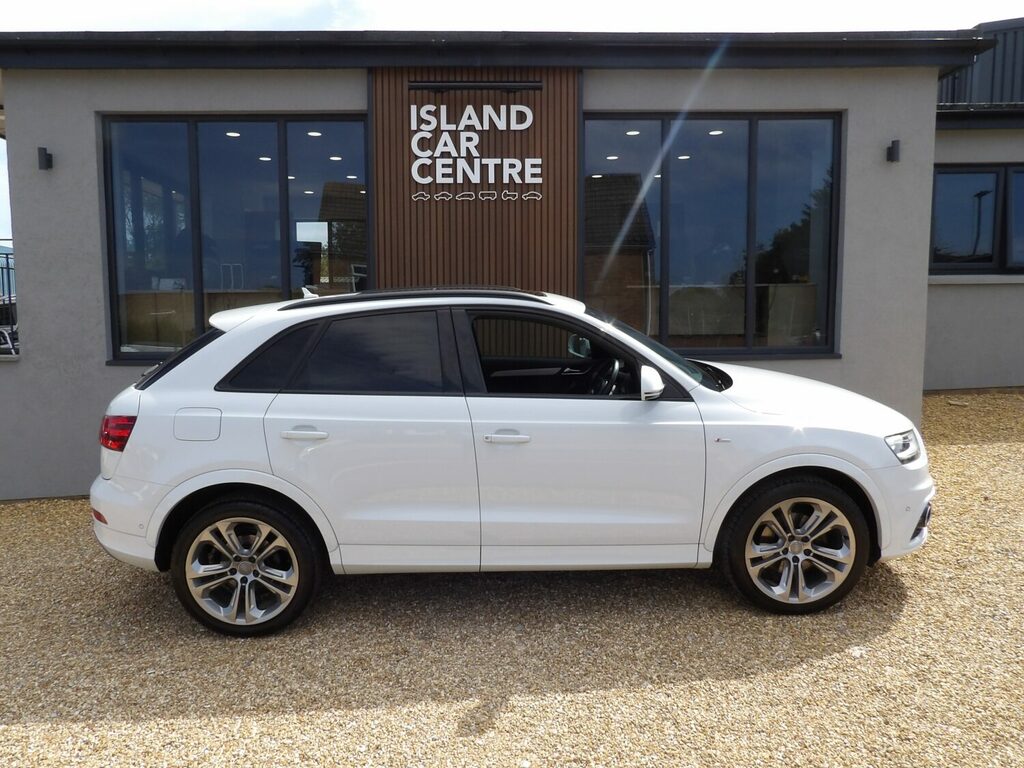 Audi Q3 Estate Special Edition 2.0 Tdi Quattro S Line Plus HW64AHX White #2
