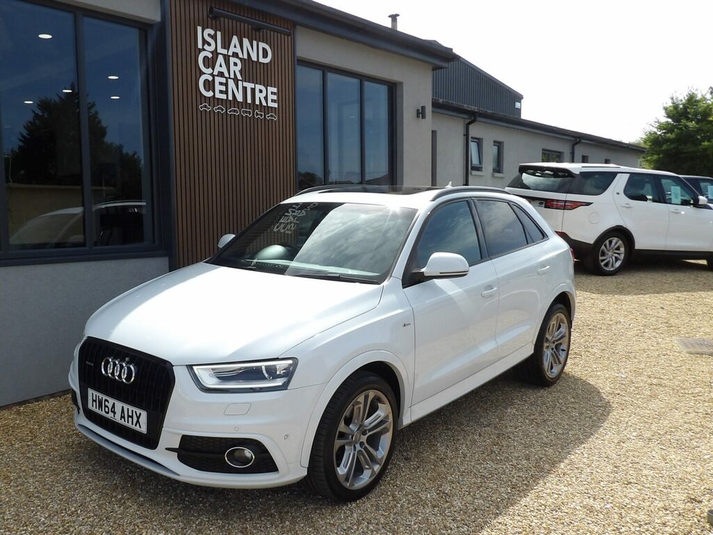 Audi Q3 Estate Special Edition 2.0 Tdi Quattro S Line Plus HW64AHX White #5