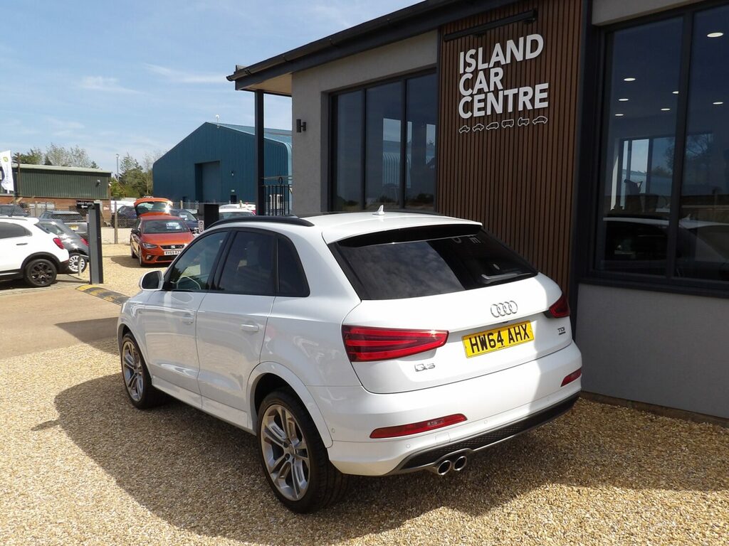 Audi Q3 Estate Special Edition 2.0 Tdi Quattro S Line Plus HW64AHX White #4
