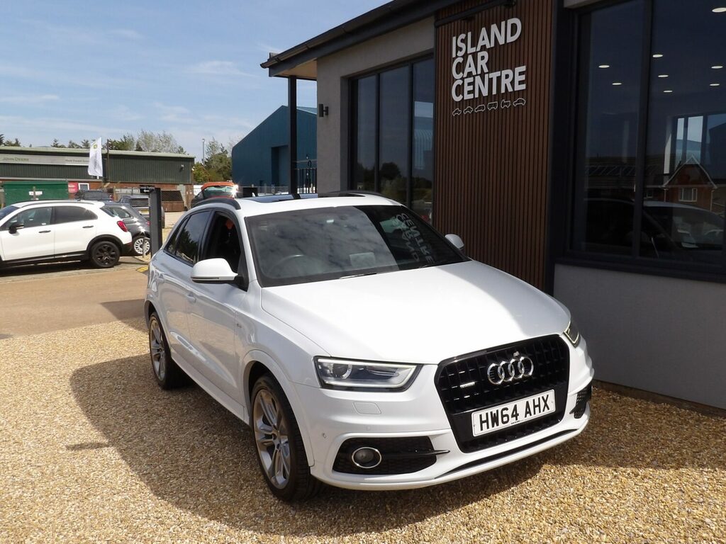 Audi Q3 Estate Special Edition 2.0 Tdi Quattro S Line Plus HW64AHX White #3