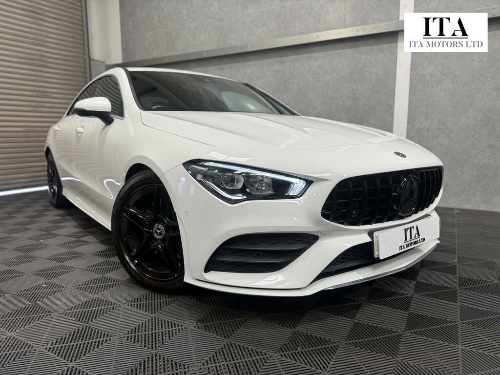 Mercedes-Benz CLA Class 1.3 Cla200 Amg Line Coupe 7G-dct Euro 6 White