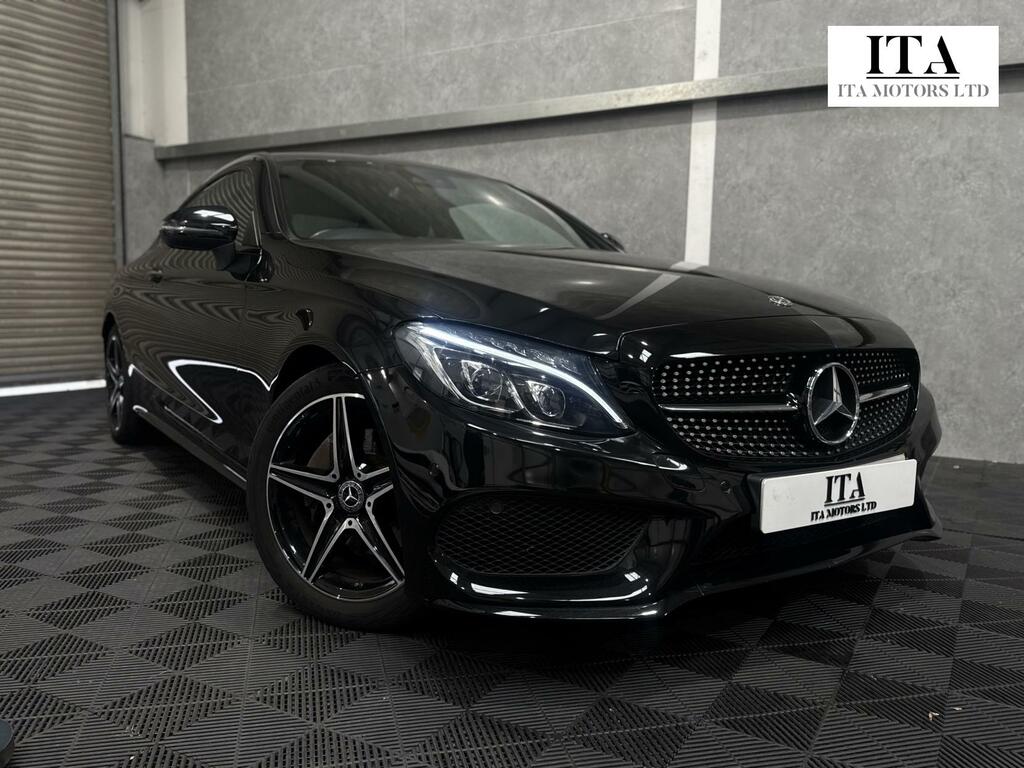 Mercedes-Benz C Class 2.0 C200 Amg Line Premium Coupe G-tro Black