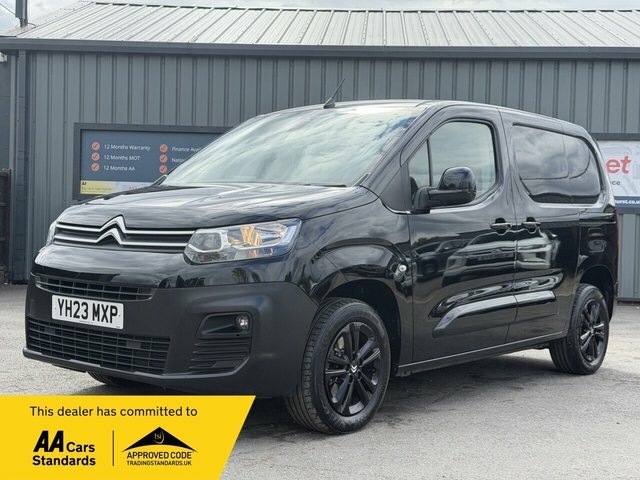 Citroen Berlingo 1.5 Bluehdi 1000Driver Edition M Panel Van Di Black