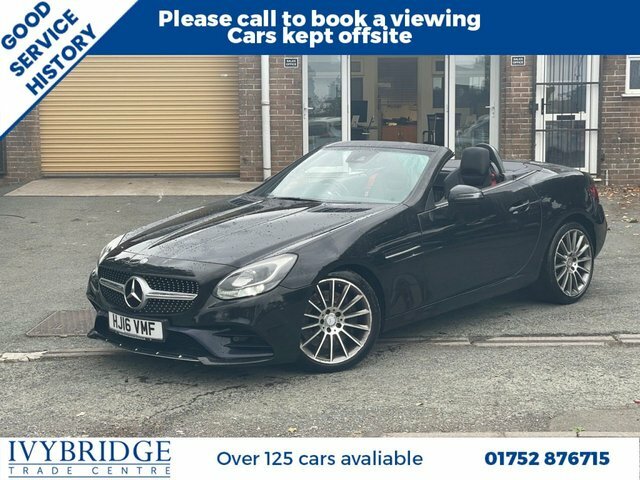 Mercedes-Benz SLC 2.1 Slc250d Amg Line Convertible G-tron Black