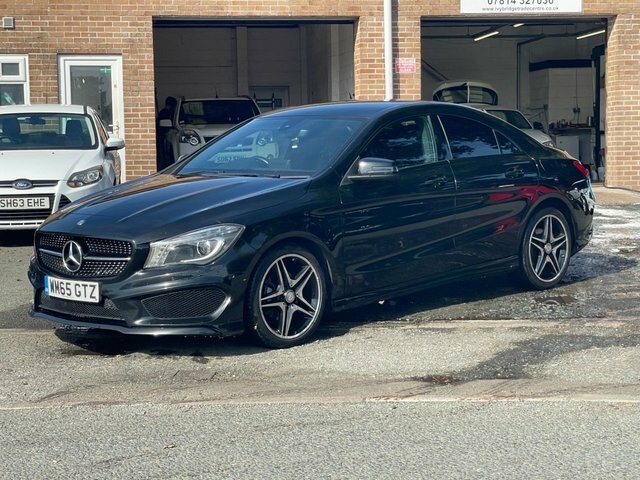 Mercedes-Benz CLA Class 2.1 Cla200d Amg Sport Coupe Euro WM65GTZ Black #2