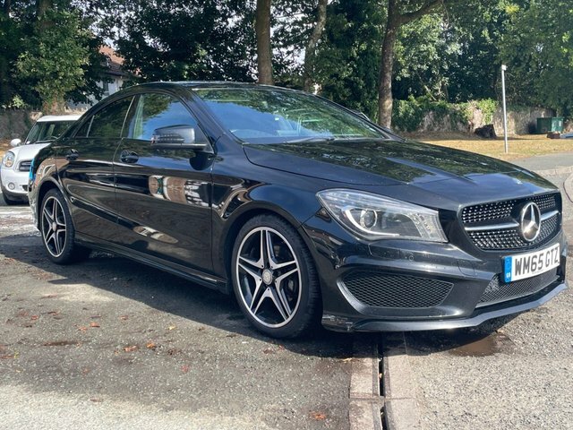 Mercedes-Benz CLA Class 2.1 Cla200d Amg Sport Coupe Euro WM65GTZ Black #4
