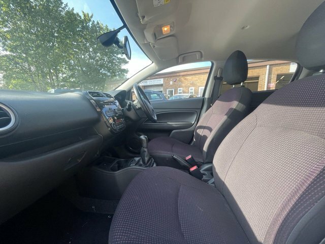 Mitsubishi Mirage Hatchback White #15