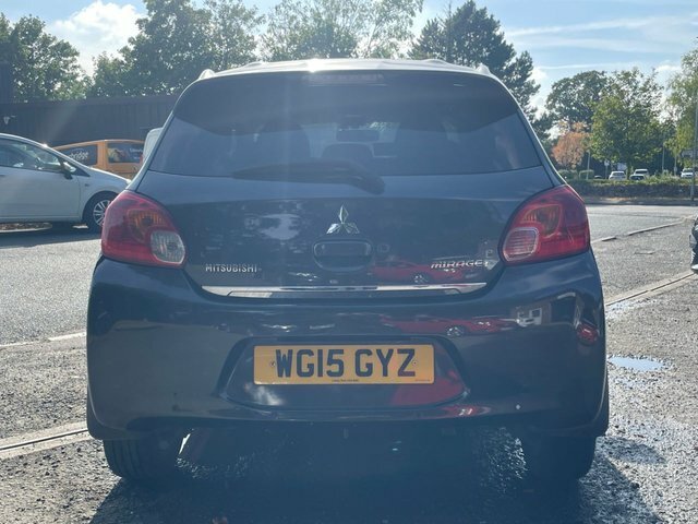 Mitsubishi Mirage Hatchback White #7