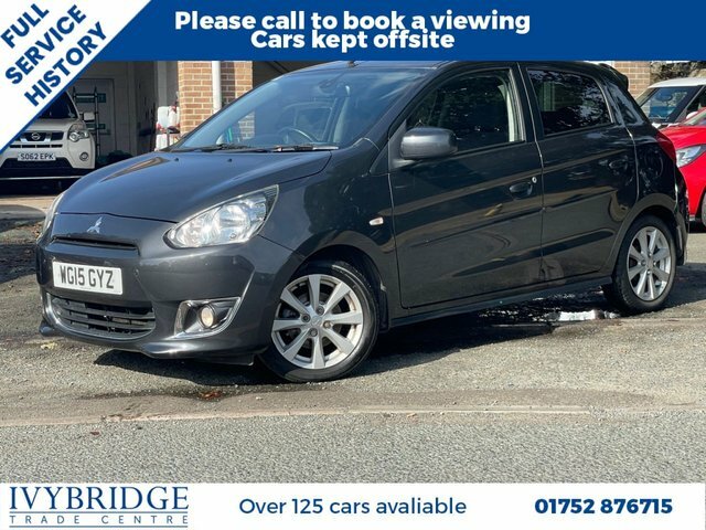 Mitsubishi Mirage 1.2 3 Hatchback Euro 5 S S 79 Grey