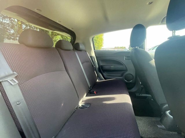 Mitsubishi Mirage Hatchback White #13