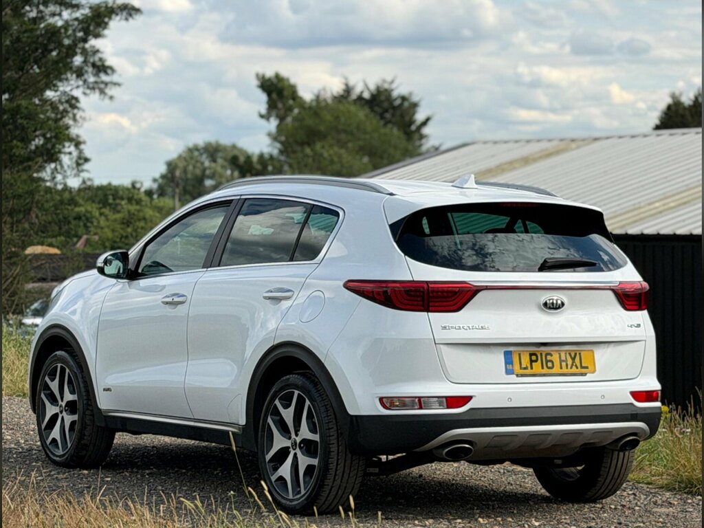 Kia Sportage 1.6 T-gdi Gt-line Dct Awd Euro 6 White #3