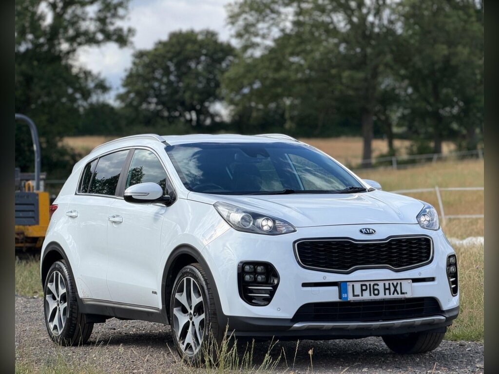 Kia Sportage 1.6 T-gdi Gt-line Dct Awd Euro 6 White #2