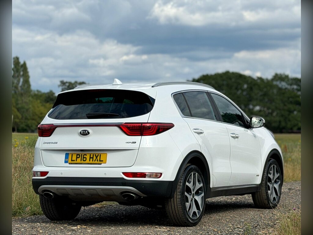 Kia Sportage 1.6 T-gdi Gt-line Dct Awd Euro 6 White #4