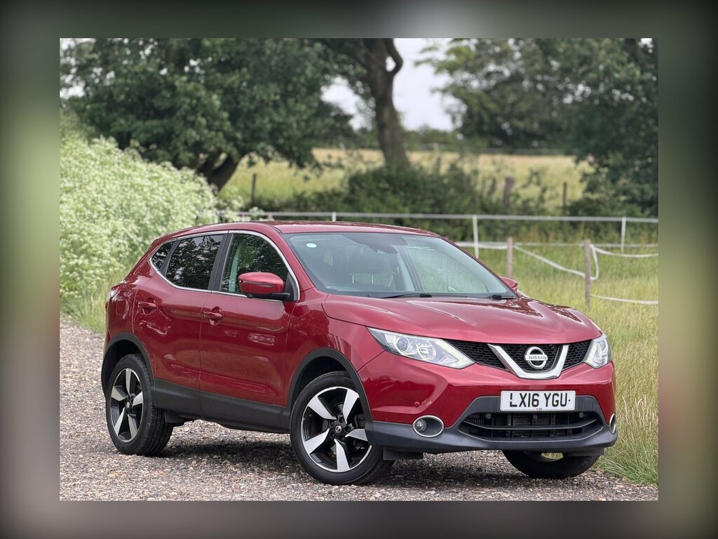 Nissan Qashqai 1.2 Dig-t N-tec Xtron 2Wd Euro 6 Ss Red