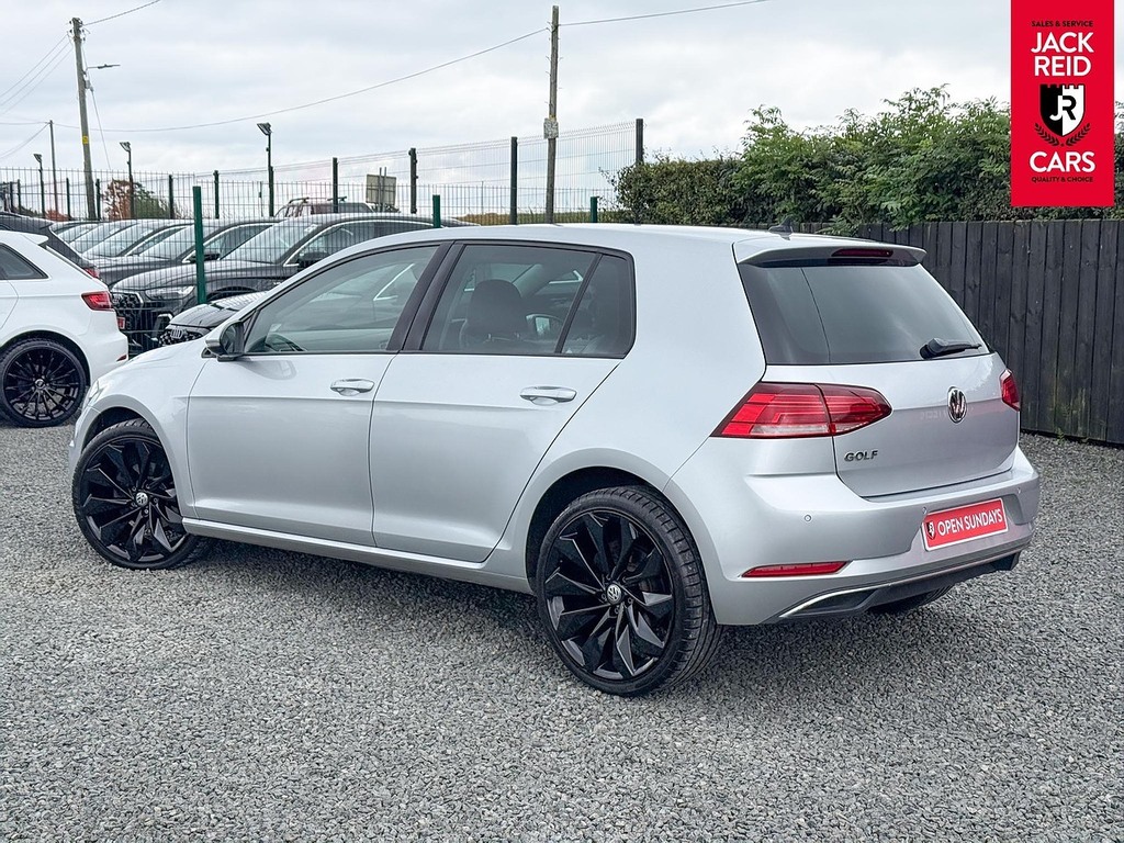 Volkswagen Golf Hatchback AJ19YVH Silver #2