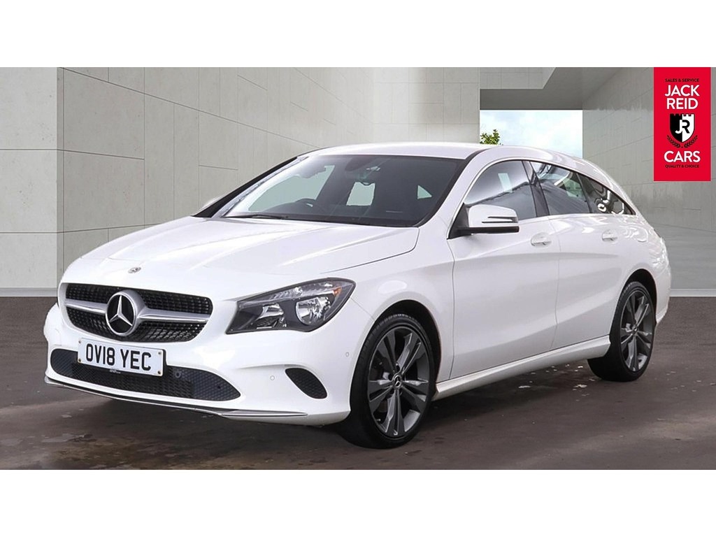 Mercedes-Benz CLA Class Estate White