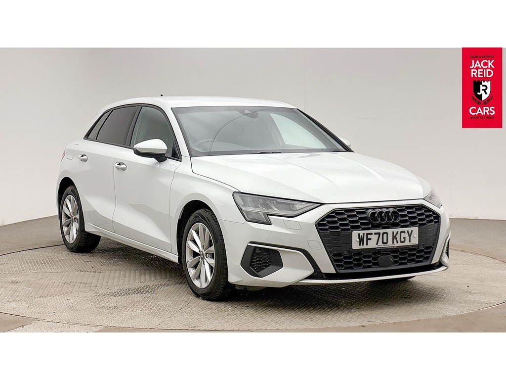 Audi A3 Hatchback WF70KGY White