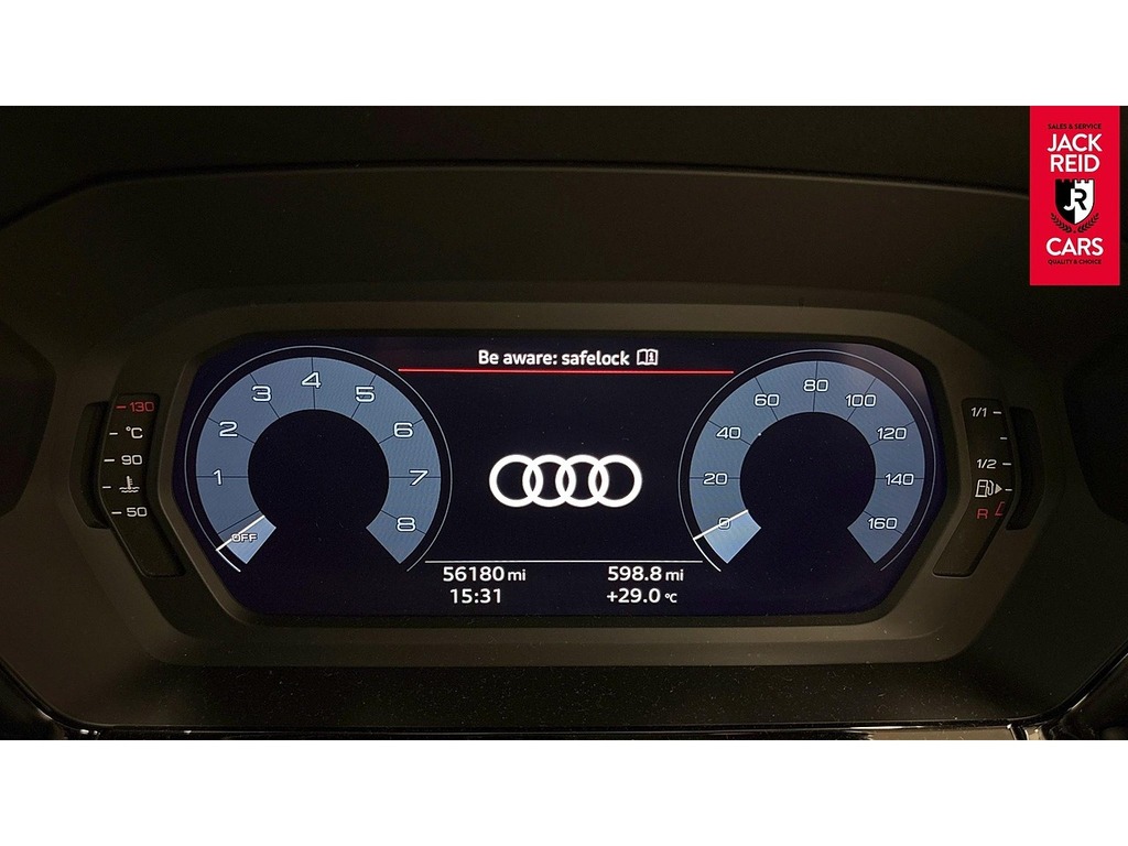 Audi A3 Hatchback WF70KGY White #3