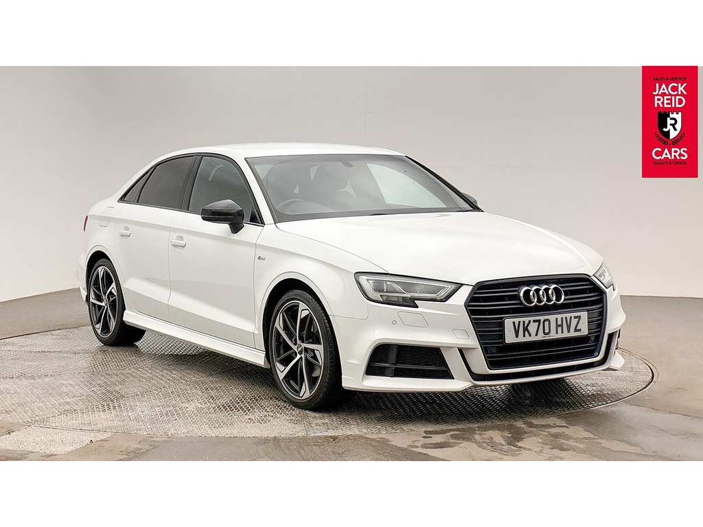 Audi A3 Saloon VK70HVZ White