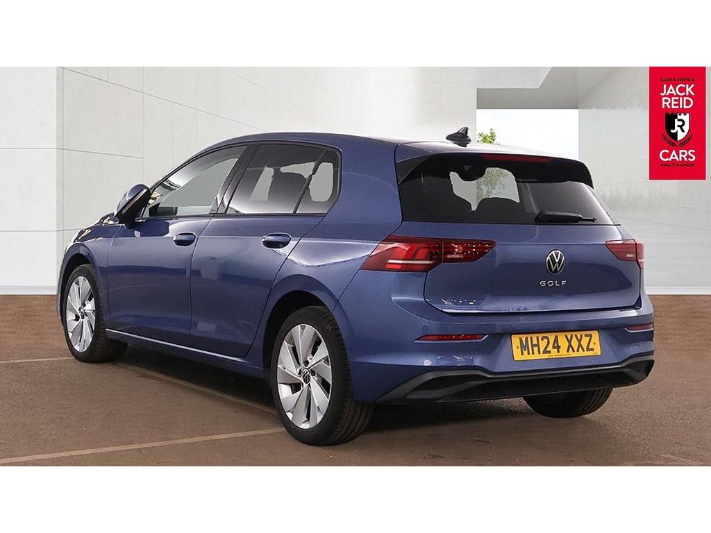 Volkswagen Golf Hatchback MH24XXZ Blue #4