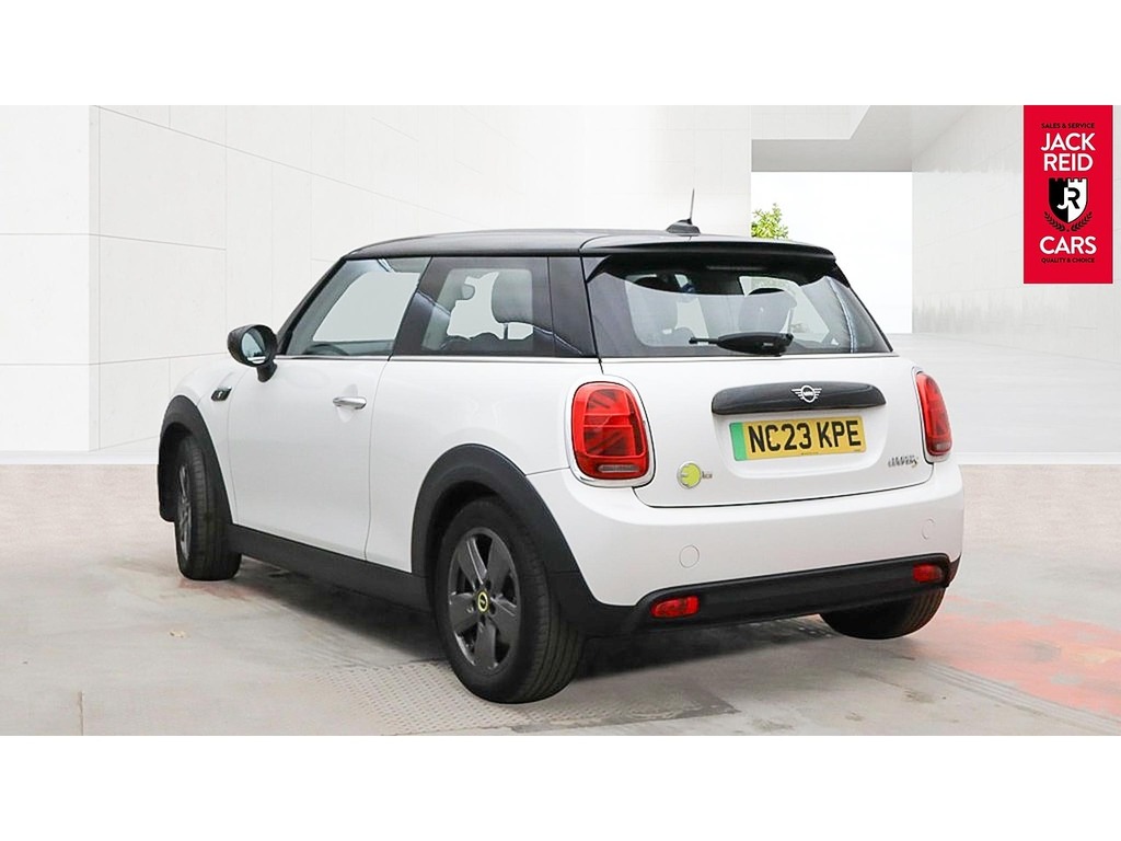 Mini Electric Hatchback White #5