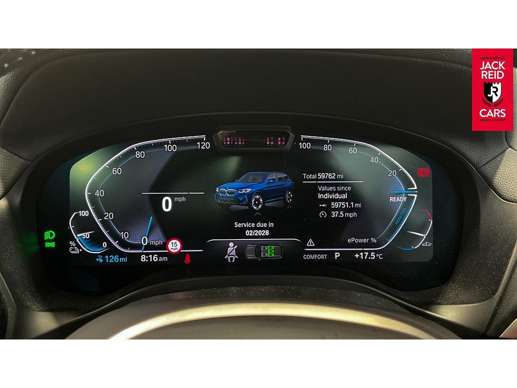 BMW iX3 Suv AF22PHX Blue #3