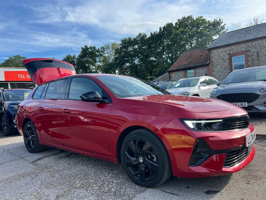 Vauxhall Astra Estate 1.2 Turbo Gs Sports Tourer Euro 6 Ss Red